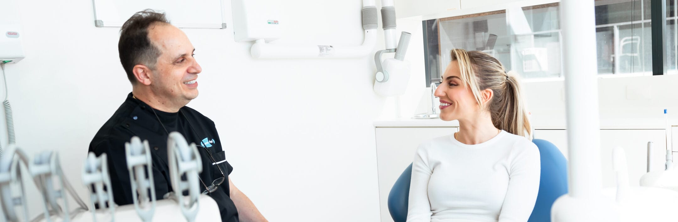 Private modern treatment room at Enhance Dental Melbourne