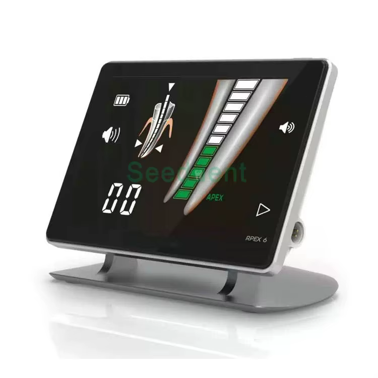 Digital apex locator used to help measure the working length of root canals